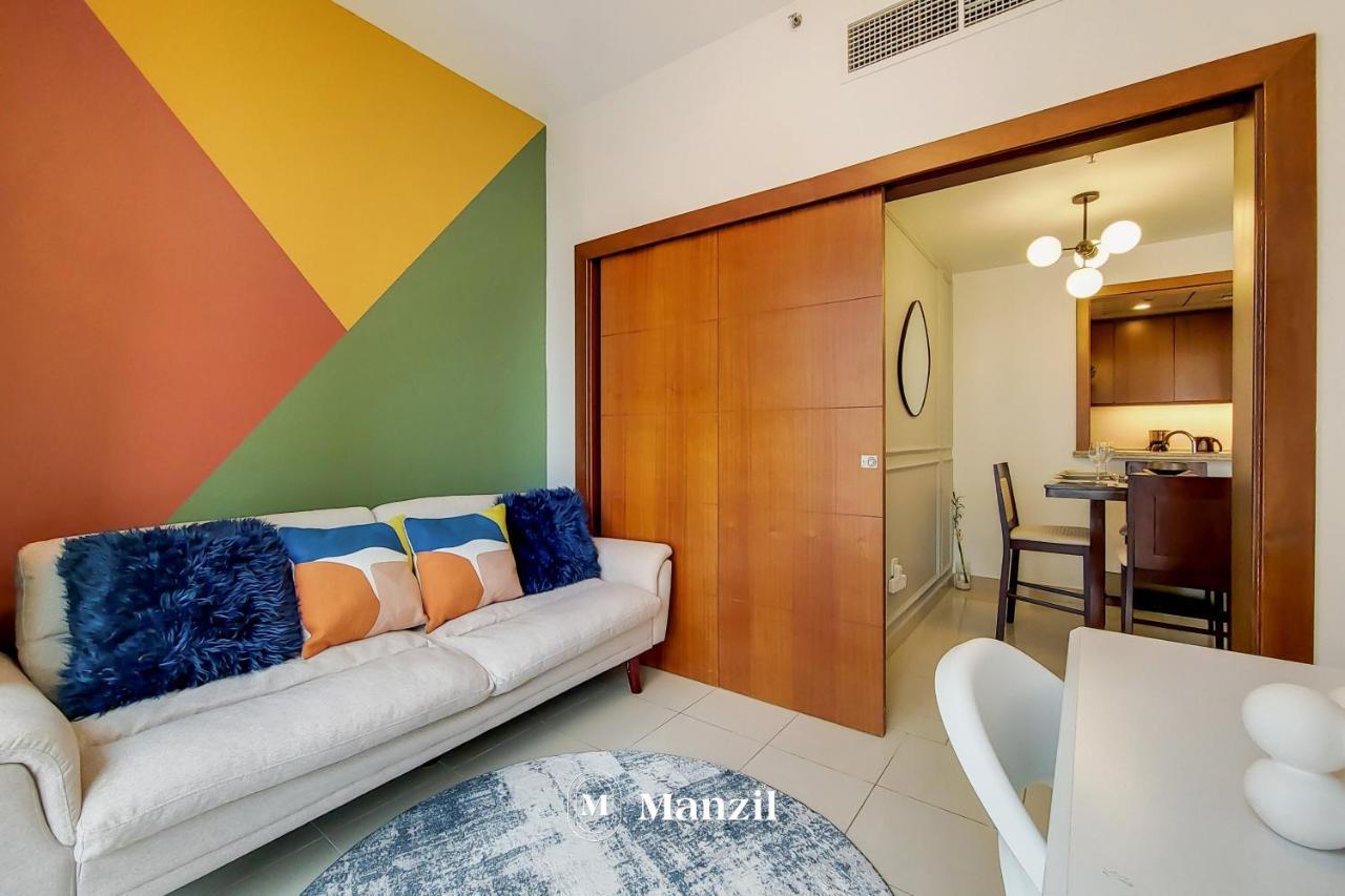 Manzil - Luxury 1Br Apartment In Downtown With Burj Khalifa View Next To Dubai Mall ภายนอก รูปภาพ